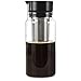 Xavax Cold Brew zaparzacz do kawy, 1 litr (dzbanek do kawy/dzbanek do herbaty z wyjmowanym sitkiem, szklany dzbanek do kawy parzonej na zimno, dzbanek ze szkła 1000 ml), przezroczysty/czarny