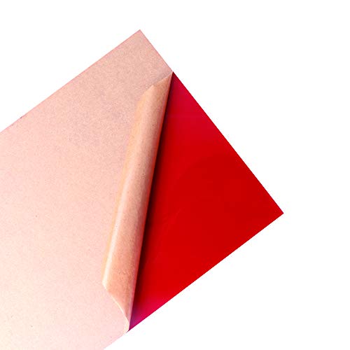 COOAK 12   x 6   Acrylic Board Colored (No Clear Red), 1 8   Thick Clear Square Acrylic Cast No Transparent Plastic Panel for DIY Art Display Board Crafts Business Sign