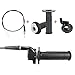 HOLATO PZ19 Carburetor Carb Air Filter Throttle Handle Grips Cable for 50cc 70cc 90cc 110cc 125cc Tao Tao GK110 Baja SSR Apollo Coolster Chinese Four Wheeler ATV Go Kart CRF50 XL70 Dirt Pit Bike Black