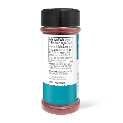 Amazon Grocery, Chili Powder, 2.75 Oz (Previously Happy Belly, Packaging May Vary)