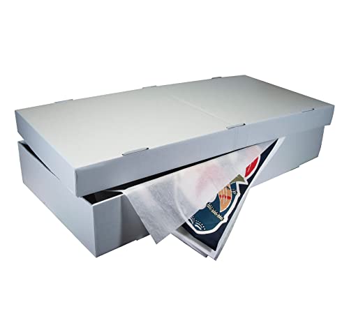 Lineco, Under Bed Storage Bins, Large Capacity Box with Lid, Archival Containers for Organizing Wedding Dress, Quilts, Gowns, Family Heirlooms, Forever Keepsake Garment, 40x18x6 Inch