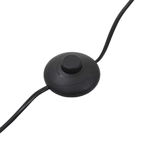 VidaXL Lampada da Pavimento Carta Riso Luci