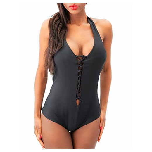 NELZ Dam baddräkt sexig plus storlek V-ringning badkläder i ett stycke baddräkt magkontroll magkontroll stora storlekar, svart, XXL Stor