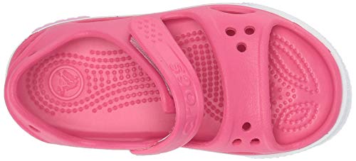 Sandália, Crocs, Crocband II Sandal OS Kids, Paradise Pink/Carnation, 31, Criança Unissex