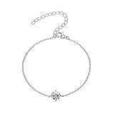 PAVOI 14K Gold Plated Cubic Zirconia Solitaire Diamond Bracelet | Bridesmaid Bracelets | White Gold...