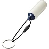 PVC. Bullet - Llavero flotador modelo Fender (9 x 2.7 cm) (Blanco)