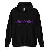 Jimin Hoodie, Jimin's Girl Hoodie, KPop Hoodie, ARMY, Park Jimin Hoodie Black