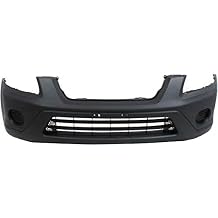 Evan Fischer Front Bumper Cover Compatible with 2005-2006 Honda CR-V Textured EX/LX Models Japan/UK Built