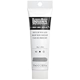 Liquitex Professional Heavy Body Acrylic Paint, 2-oz (59ml) Tube, Iridescent Rich Silver