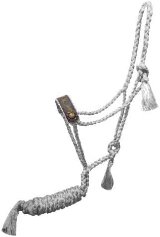 Woven Nylon Mule Tape Halter w/Motif Overlay