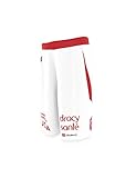 Logotipo de patrocinadores Elan Chalon Pantalones Cortos Oficiales para el hogar 2019-2020 Baloncesto, Unisex Adulto, Blanco, Large