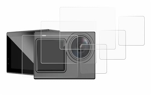 savvies 18 Pack Screen Protector compatible with SJCAM SJ6 Pro Dual Screen Protection Film Clear