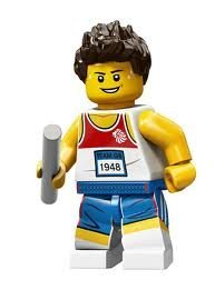 LEGO Olympic Minifigures: Olympic Relay Runner, Red