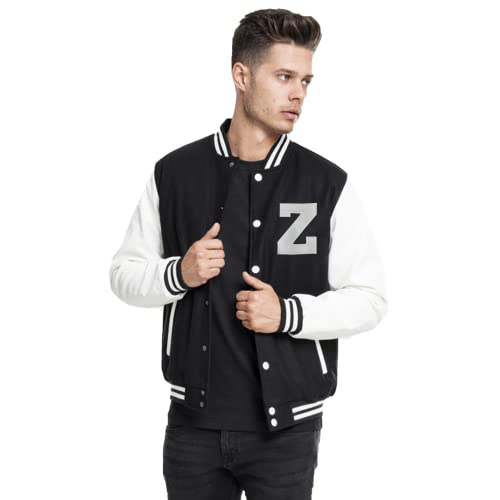 Image of Koverify Unisex Adult Cotton Blend Standard Length Letterman Jacket