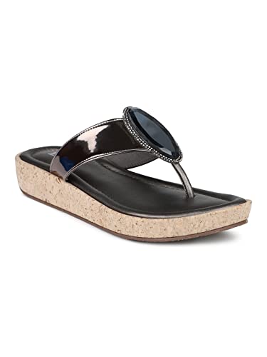 Inc.5 Wedges Thong Sandal For Womens (B0B77NC1KD) Amazon Price History, Amazon Price Tracker