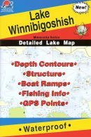 Fishing Hot Spots Map of Lake Winnibigoshish