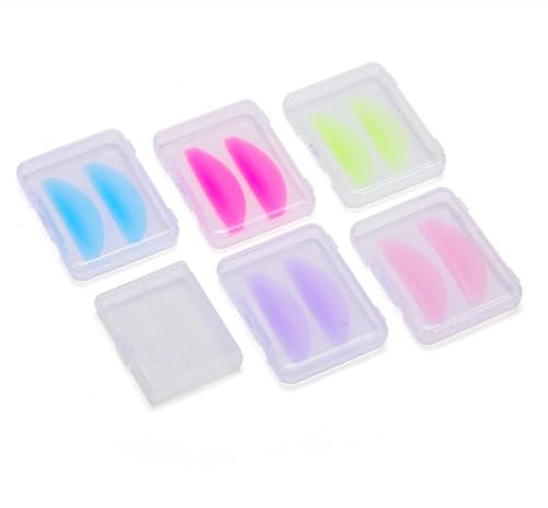 Almohadillas para lifting de pestañas, almohadillas de elevación de pestañas, levantamiento de pestañas coreano, ultrafinas y pegajosas, múltiples usos como parches para los ojos o cinta de elevación