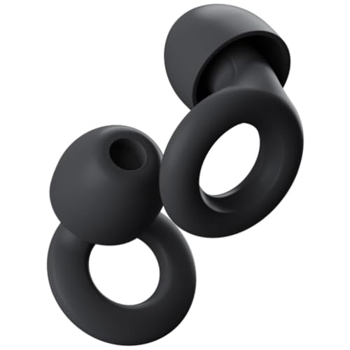 Tapones de Oídos de Silicona para Dormir y Natación, 4 Tallas