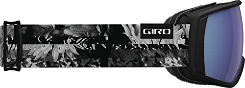 Giro Facet Ski Goggles - Snowboard Goggles For Women & Youth - Black/White Data Mosh Strap With Vivid Royal Lens #TOP2