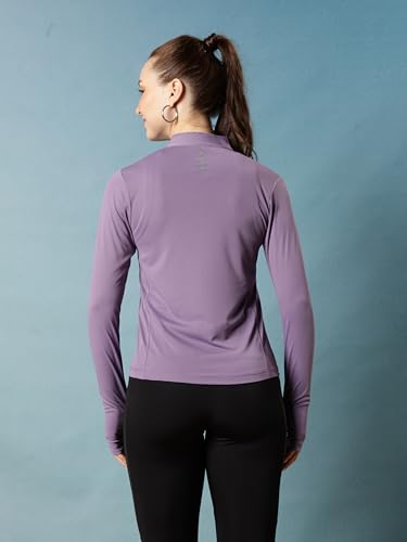 Image of PUMP'D Women's Jacket | Slim Fit | Thumb Hole Open Sleeve | With zipper | Perfect for workout