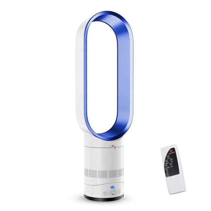 Rotorloser Ventilator mit Luftreiniger, 18-Zoll Turmventilator...