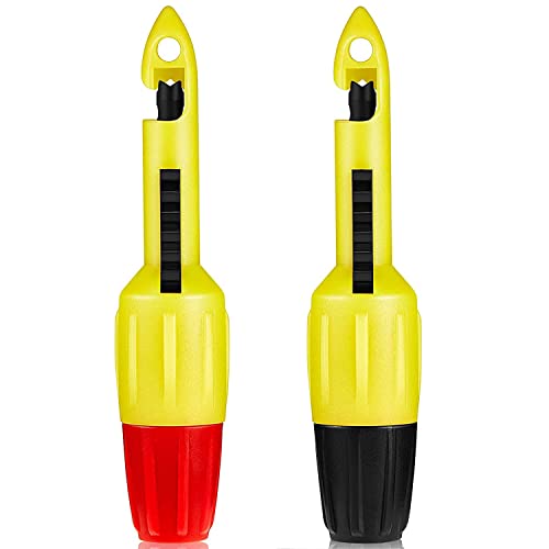 Greluma 2 Pieza Sonda de perforación de alambre de 4 mm, herramienta de clip de perforación de aislamiento para pruebas de termómetro de voltímetro de voltaje multímetro