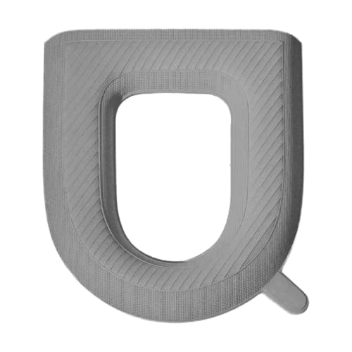 Cojín del asiento inodoro: acolchado impermeable, material de Eva suave y cómodo, construcción duradera, diseño reutilizable | Almohadilla para el inodoro hogar, hotel