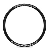 Aufkleber for Fahrradräder BO-RA W-T-O 33 DISC Rennrad-Laufradsatz-Aufkleber CP-Laufradsatz-Nabenaufkleber Kohlefaser-Messerring-Aufkleber (Color : White)