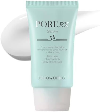 TOSOWOONG Pore Serum with Niacinamide & Allantoin, Lightweight Daily Hydrating Serum for a Smooth & Comfortable Feel, Korean Skincare, 30ml, 1.01 fl. oz.