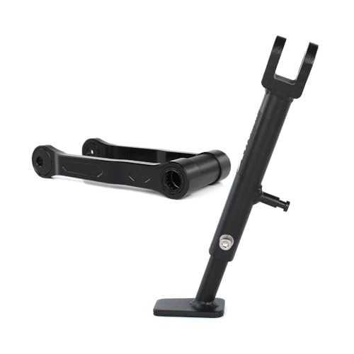 Béquille latérale réglable et bras d'abaissement arrière pour stabiliser la CRF1100L