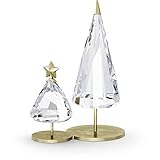 Swarovski Holiday Magic Crystal Christmas Tree Duo