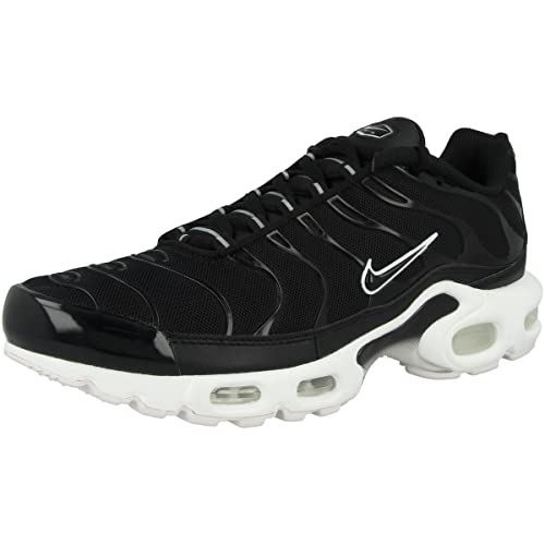 Nike Womens WMNS Air Max Plus DM2362 001 Black/White - Size 9W, Black/Black/White4