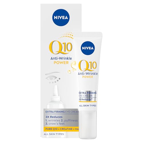 NIVEA Q10 Anti-Wrinkle Power Extra Firming Eye Cream, 15 ml