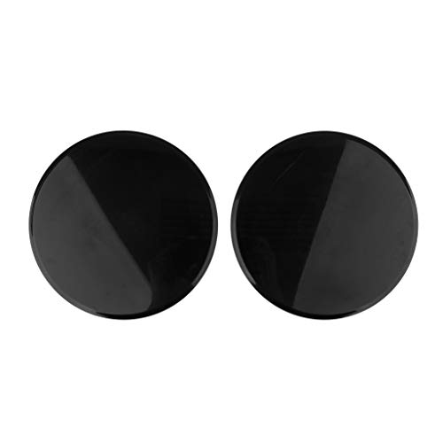 Homyl 1 par de discos deslizantes deslizantes de núcleo duráveis para casa com dupla face, equipamen