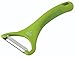 KUHN RIKON 22781 Küchenhelfer Piranha Sparschäler mit Wellenschliff grün