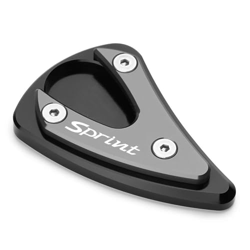 Béquille latérale pour moto Vespa instable ? Découvrez notre plaque d'extension titane