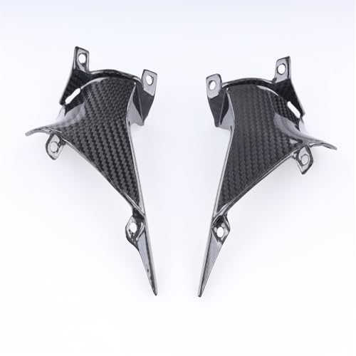 Image of 100% Real 3K Carbon Fiber Side Panels Fit for Honda 2007-2012 CBR600RR CBR 600RR Glossy Twill Weave nt01