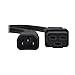 Tripp Lite C14 to C21 Power Cord for 250V Servers, PDUs, UPS, & IT Network Devices - 6 Feet / 1.8 Meters - Heavy-Duty 14 AWG, 15A, Lifetime Manufacturer's Warranty (P037-006)