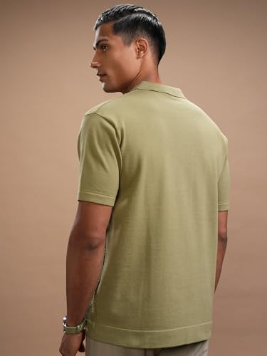 Image of Highlander Men's Polo Tshirt | Flat Knit | Regular Fit | Polo T-Shirt for Man
