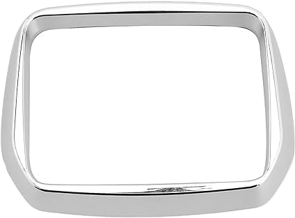 LN MART Headlight Cover Headlight Protector Headlight Lens Cover with Light Blocking Edge Replacement for Vespa S125 S150 2013‑2018 2019‑2020, Seats and Accessories (Chrome)