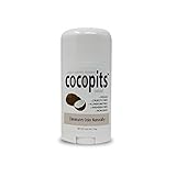 CocoPits Natural Deodorant, Vegan, Gluten Free, Cruelty Free, Free of Aluminum Parabens & Sulfates | Made in the USA - Natural