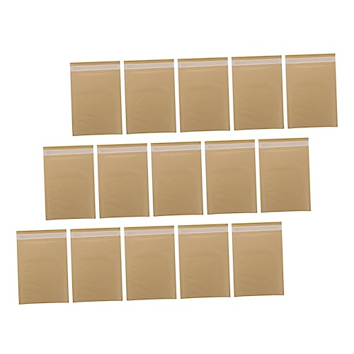 VILLFUL 25 Pçs Saco De Embalagem De Papel Kraft Envelopes De Bolha Envelopes De Velino Pequenos Enve