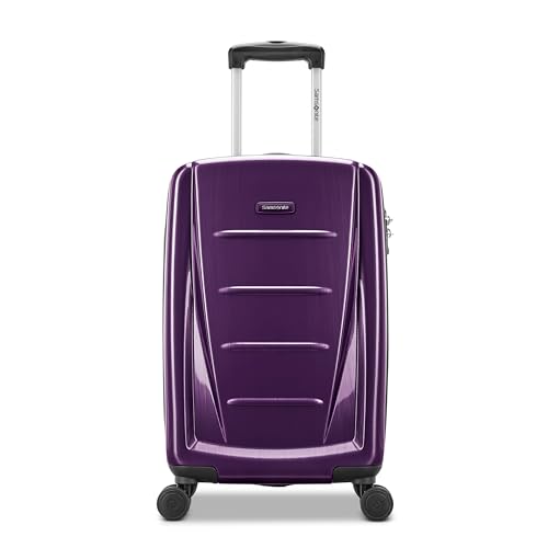 Image of Samsonite PC Winfield 2 Hardside 20 inch Luggage, Purple