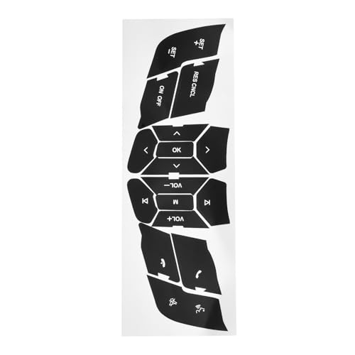 Kit bouton volant Mustang 2015-2018 de qualité supérieure pour boutons de vitre