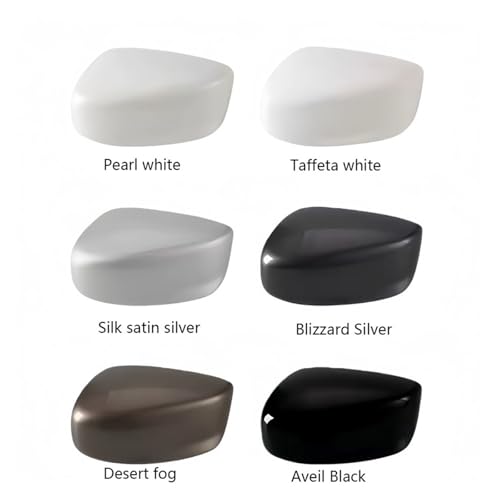 Capuchon rétroviseur extérieur Accord coque de remplacement blanc perle