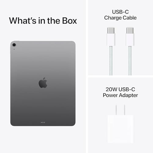 Image of Apple iPad Air (M3, 11-inch, 2025), 512GB, Wi-Fi, Space Gray (Renewed Premium)