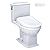 TOTO® WASHLET®+ Connelly® Two-Piece Elongated Dual Flush 1.28 and 0.9 GPF Toilet, Classic WASHLET S7A Bidet Seat with Auto Flush and Auto Open/Close Lid, Cotton White - MW4944734CEMFGA#01