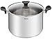 Tefal Primary Kochtopf 28 cm + Deckel, Edelstahl, Induktion, Schmoren, Kochen, Rezepte E3086404