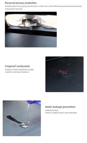 Cubierta de carga impermeable Mini Clubman 2016 estante anti-peeping 4