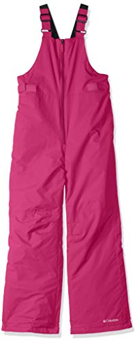 Columbia Kids Snowslope II Bib Snowpant, Cactus Pink, X-Large